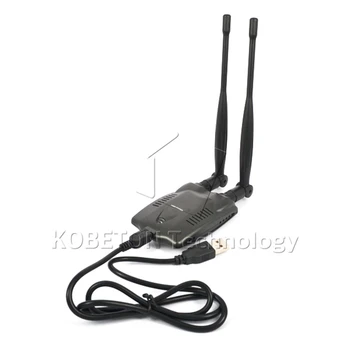 Kebidu 2019 BT-N9100 Beini USB Wifi Adaptér Vysoký Výkon 3000mW Dual Antény Bezdrôtovej Sieťovej Karty RTL8192FU