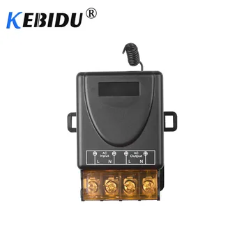 Kebidu AC 110V 240V 30A Relé Bezdrôtový RF Smart Diaľkové Ovládanie Spínač, Vysielač+ Prijímač Pre Domáce 433MHz Smart Home Diaľkové