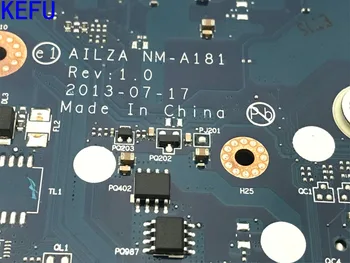 KEFU AILZA NM-A181 REV : 1.0 Notebook základnej Dosky od spoločnosti Lenovo Z510 Notebook pc GT740M 2GB ( NOVÁ POLOŽKA ZÁSOB)