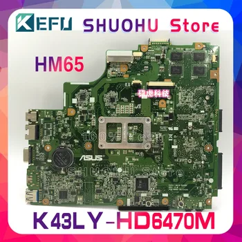 KEFU Pre ASUS K43LY K84LY K84HR X84HR K43L X44H X84H Notebook Doske Testované prácu pôvodnej Doske