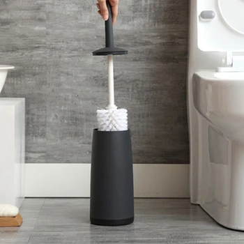 Kefy na toaletné potreby a Držiteľov Wc Misa Kefa s Držiteľa Black pre Kúpeľne Moderný Dizajn Wc Kefa s Vekom Longe