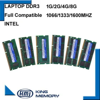 KEMBONA Nové Značky Zapečatené DDR3 1066Mhz / 1333Mhz / 1600Mhz 2GB / 4GB / 8GB 204-Pin SODIMM Pamäte Ram Pre Notebook Notebook 1.35/1.5