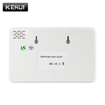 KERUI W18 Alarm Systém, WIFI, GSM Home Security Bezdrôtový Detekcia Pohybu Senzor Dverí Alarm Kit S 110dB Vonkajšie Slnečné Siréna