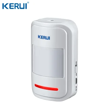 Kerui W18 WIFI, GSM SMS Domov Zlodej LCD GSM SMS Dotykový Displej ústredni Domov Bezpečnostný Alarm Systém IP Wifi Kamera App Control