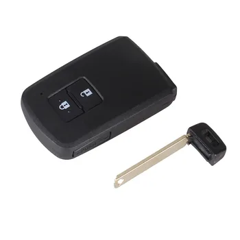 KEYYOU Nahradenie 2 Tlačidlá Smart Remote Kľúča Vozidla púzdro Fob Pre Toyota Avalon Camry