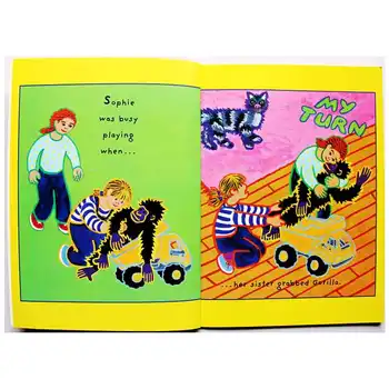Keď Sophie Dostane Zlosť Tým, Že Molly Bang Vzdelávacie Anglický Obrázkové Knihy, Učenie Karty Príbeh Knihy Pre Malé Deti Deťom Darčeky