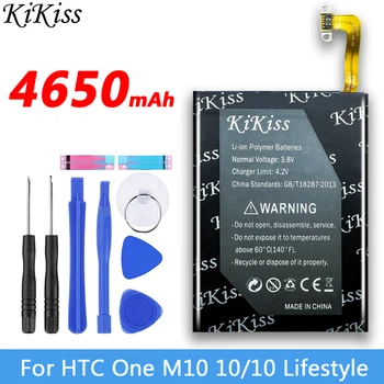 KiKiss Batérie Pre HTC One M7 M8 M9 M9 M10 Plus Jeden 2 10 Životný štýl M8 mini 2 Bateria BOP6B100 B2PS6100 BOP6M100 BN07100 BOPGE100