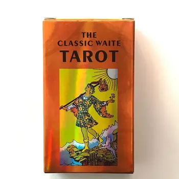 Klasické Daktyl Tarot Karty Oracle Anglická Verzia Pre Rodinné Party Hra