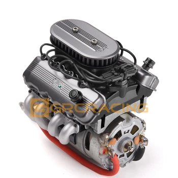 Klasické Simulované V8 F76 427 SOHC Motor Motor Ventilátora Chladiča Pre 1/10 RC Crawler Auto Traxxas TRX4 TRX6 G500 SCX10 D90 VS4 Upgrade
