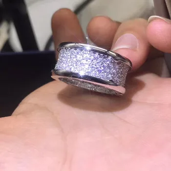 Klasický micro-label pôvodné kúzlo krúžok žien 1:1 nádherné remeselné charita série šperky, svadobné zásnubný prsteň