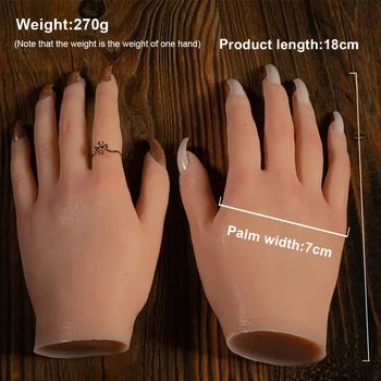 Klinec Praxi Ruke S Bentable Prsty a Hnuteľný Nechty Inovovaná Verzia Jednej Ruke