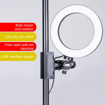 Klip Fotografie Osvetlenie Telefónu Ringlight Statív Stojí Foto Led Selfie Bluetooth Remote Krúžok Svetlo Lampy Vyplniť Youtube Live