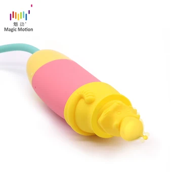 Klitorisu Vibrátor sexuálnu Hračku, Magic Motion Pošvy Masér G-bod stimulátor Magic Vini Lite Vibračné vajíčko Flamingo pre Ženy