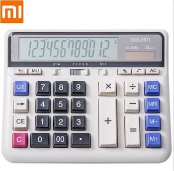Klávesnicu počítača kalkulačka Fotoelektrické Dual Ponoriť 12 Počet Displej pre banky úradu Finančné Účtovníctvo Solárna kalkulačka