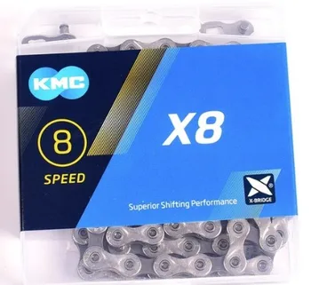KMC X8 X9 X10, X10 super Ľahké dvojité X reťazca 8s 9 10 11 rýchlosti mtb cestných bicyklov reťazca