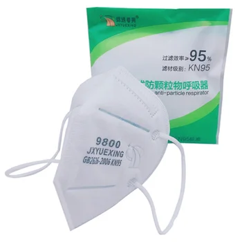 KN95 Úst Tvár Masku Reuable Filtre Zdravotnej starostlivosti, Ochrany 9800 Sociálne Vonku PM2.5 Topiť-fúkané Filteration Účinnosť 95%