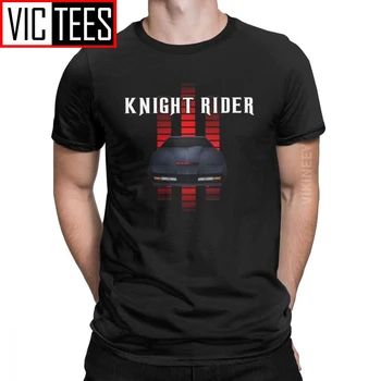 Knight Rider Americkej Série pánske Tričko Kitt Battlestar Galactica Michael Knight T-Shirt Čistej Bavlny Nové