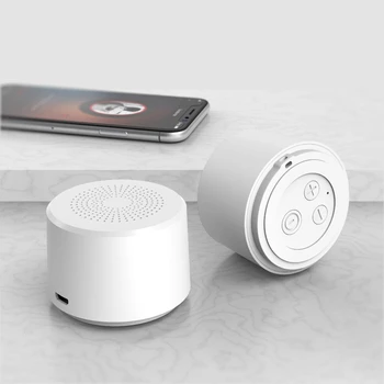 Kolo Prenosný Mini Bezdrôtové Bluetooth Reproduktor, Subwoofer Smart Ovládanie Hlasom Prenosný Bluetooth Reproduktor 5.0
