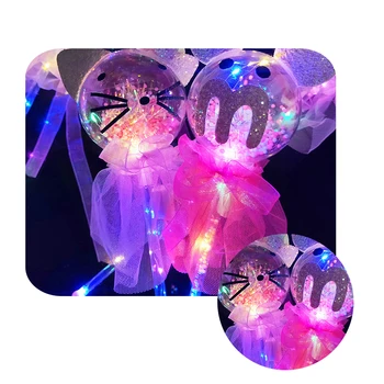 Koncert Magic Stick LED Hračky Hviezda Loptu Víla Stick,Farebné Kreslené Vlna Loptu Flash Prútik Deti Hračky Strany Ľahké Palice Con