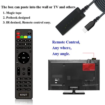 KOQIT DVB S2 IPTV Dekodér DVB-S2 Receptor zadarmo satelitná tv Prijímača, Satelitné Vyhľadávanie IKS/CS Auto Biss VU DVBS2 box Podvod Youtube