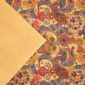Korok textílie Dlaždice mozaika korku tkaniva, korku plechu, prírodný materiál, COF-258