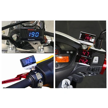 Koso Mini RPM Meter Digitálne Námestie LCD Displej Motora Tach Hodinová Ručička Otáčkomera pre Pretekárske Motocykle BMW YAMAHA KAWASAKI