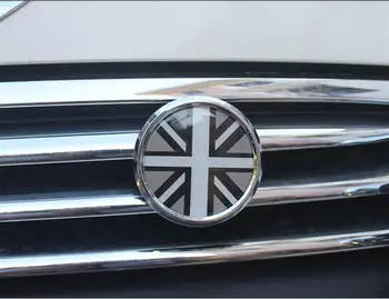 Kovové 3D Auto Prednej Kapoty Mriežka Chrome Odznak Znak Kotúča, Pre MINI Cooper Jedného Krajana R60 R55 R56 F56 F55 F60 Príslušenstvo