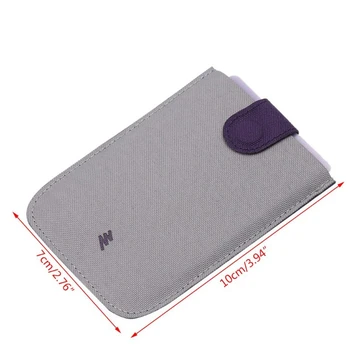 Kožené Držiteľov Karty Mini Slim Portable Vytiahol DAX Mužov kreditnej Karty, Peňaženku Farba Gradient 5 Kariet Peniaze Krátke Ženy Kabelka V1