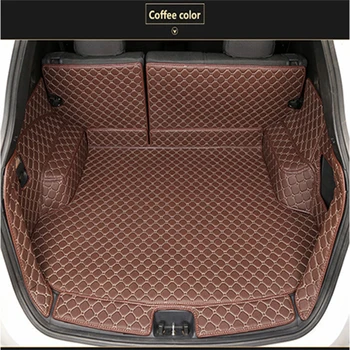 Kožené kufri rohože pre Hyundai Creta 2018-vodotesný boot koberce cargo vložkou pre Creta 2016 styling