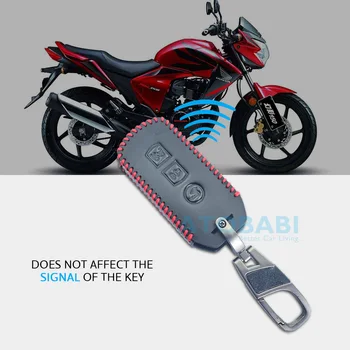 Kožené Kľúča Vozidla Prípade Honda PCX SH 125 150 2016 2017 2018 2019 2020 Super Mláďa, Motocykel, Skúter Diaľkové Fob Kryt Protector