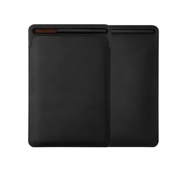 Kožené Puzdro puzdro pre iPad Pro 11 cm/12.9 palcový Puzdro Pokožky Taška Kryt S Ceruzkou Slot pre Apple Ceruzka 2018