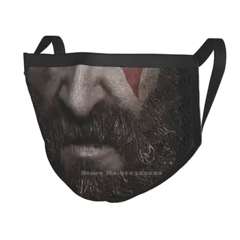 Kratos Masku Na Tvár ( Boh Vojny ) Autor Black Priedušná Opakovane Úst Maska Kratos Boh Vojny Boh Ps4 Atreus Vojny Playstation
