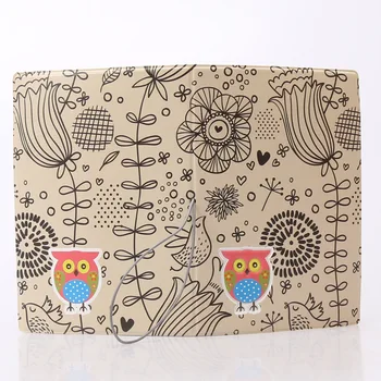 Kreatívne Cestovný Pas Kryt PVC Peňaženky Taška List Muži Ženy ID Adresu Držiteľa Prenosné Stravovanie Cestovné Príslušenstvo