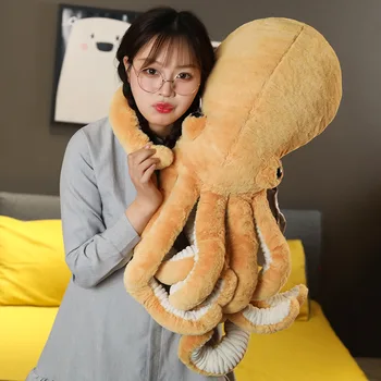 Kreatívne Octopus Plyšové Roztomilá plyšová Chobotnica plyšáka Bábika Morských Živočíchov plyšové Hračky, Narodeniny Detí Darček