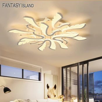 Kreatívne páva strop vysoké svetlé led stropné svietidlo pre spálne, obývacia izba Páva Štýl Phoenix Stropné svietidlá
