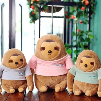 Kreatívne Roztomilý Simulácia Obliekanie Lenivosť Plyšové Hračky Lazy Bear Bábika Dieťa, Bábika Vankúš Dievča Deti Narodeninám Domáce Dekorácie