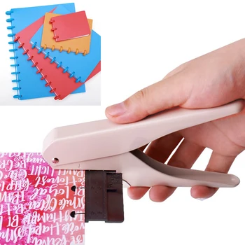 Kreatívne Ručné Puncher Húb Otvor Tvar Punč DIY Papier Fréza typu T Dierovanie Stroj Kancelárie, kancelárske potreby Dodávky