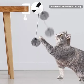 Kreatívnych Hračiek Pre Mačky Automatické Zdvíhanie Mačka Loptu Teaser Pet Elektrické Mačiatko Puzzle Interaktívne Hranie, Hračky, Chovateľské Potreby