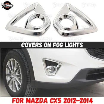 Kryty na hmlové svetlá prípade Mazda CX-5-2017 ABS plast liatie 1 sada / 2 ks dekorácia auta, styling
