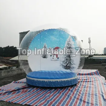 Krásne Nafukovacie Snehu Svete, Photo Booth Na Predaj 2M,3M,4M Dia Ľudských Snehu Svete Za Vianočné Dekorácie Vianočné Dvore Svete