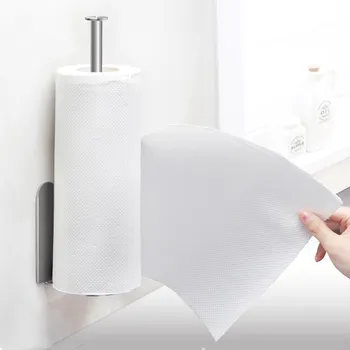 Kuchyňa Rolka Papiera Príslušenstvo Wall Mount Toaletného Papiera Držiak Nehrdzavejúcej Ocele Kúpeľňa tkaniva uterák príslušenstvo stojan, držiaky#W