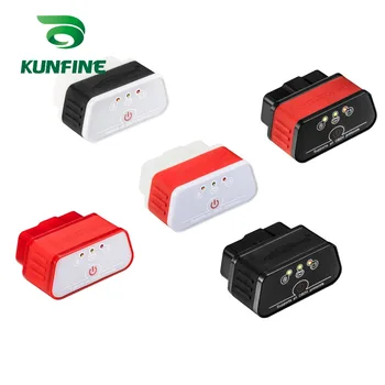 KUNFINE KW903 Bluetooth 3.0 OBD2 Skener Code Reader Vymazať Chybu Chýb OBD 2 ELM 327 ELM327 pre Android Auto Automobilový Nástroj