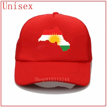 Kurdistan Vlajka Mapu Dizajn panamský klobúk žena kovbojské klobúky slnko čiapky pre ženy criss cross copu klobúk Najnovšie popularitu Móda