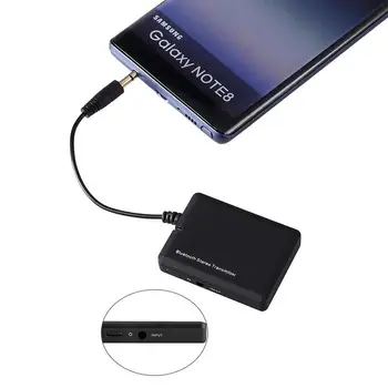 Kuulee Vysielač Bluetooth Audio 3,5 mm Vysielač Adaptér pre TV, PC, MP3, Slúchadlá