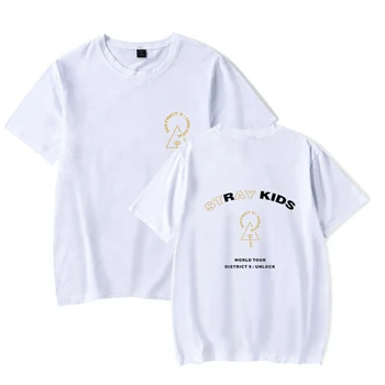 Kvalitné letné fashion T-shirt Harajuku ulici pohodlné krátke rukávy oblečenia mužov a žien bežné kolo krku T-shirt