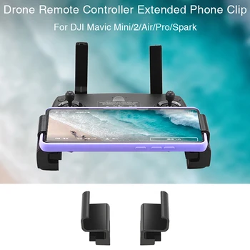 Kvalitný 2 Zoom Drone Diaľkové Ovládanie Upevnite Držiak Klip Stabilné Držiaka Telefónu Pre DJI Mavic Mini Pro Air Iskra Mavic