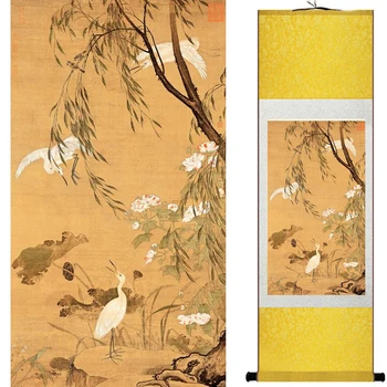 Kvety maľovanie Čínske tradičné umenie maľba domáce dekorácie paintings20190817034