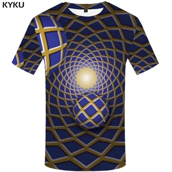 KYKU Kvet T shirt Mužov List T-shirts 3d Harajuku Tshirts Bežné Farebné, Zábavné tričká, Gotické Tričko Printed Krátky Rukáv