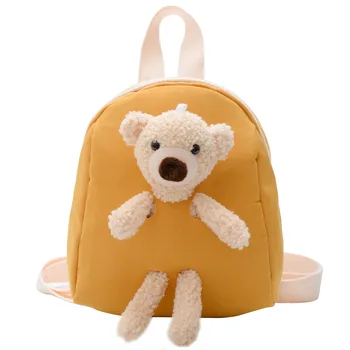Kórejská Verzia detský Plyšový Medveď Taška Nový Batoh Roztomilý Kreslený Malý Batoh Príliv Chlapci a Dievčatá Batoľa Školské tašky