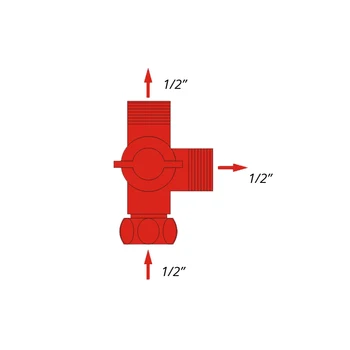 Kúpeľňové Doplnky Časti 3 Spôsob Nastaviteľné Ručné Sprchy Prepínací Ventil T-adaptér Nádrž Konektor Prepínací Uhol Ventil 1/2